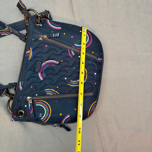 Lug Swivel crossbody adjustable strap with one shoulder strap, removable rainbow - Picture 7 of 14